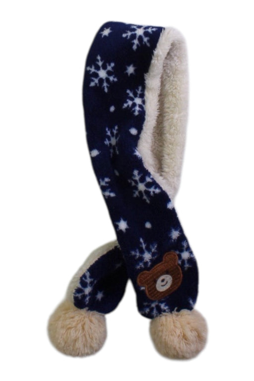 A Navy Scarves from Hot Biscuits Mikihouse in size 3T for neutral. (Front View)
