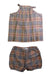 A Multicolour Shorts Sets from Burberry in size 12-18M for girl. (Front View)
