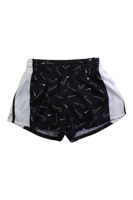 A Black Shorts from Nike in size 8Y for girl. (Front View)