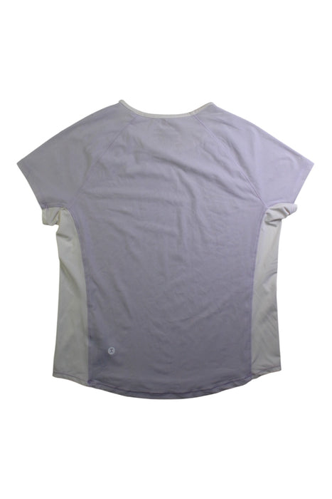 A Purple Active Tops from Moody Tiger in size 8Y for girl. (Back View)