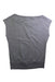 A Grey Sleeveless Tops from Nike in size 7Y for girl. (Back View)