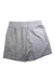 A White Shorts from Adidas in size 13Y for boy. (Back View)