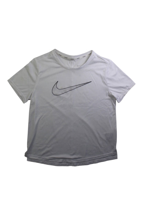 A White Active Tops from Nike in size 10Y for neutral. (Front View)