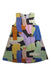 A Multicolour Sleeveless Dresses from Our Second Nature in size 5T for girl. (Front View)
