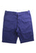 A Navy Shorts from Crewcuts in size 12Y for boy. (Front View)