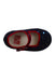 A Navy Flats from Bonton in size 12-18M for girl. (Front View)