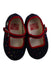 A Navy Flats from Bonton in size 12-18M for girl. (Back View)