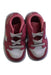 A Red Sneakers from Air Jordan in size 18-24M for girl. (Back View)