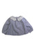 A Blue Long Sleeve Tops from Jacadi in size 2T for girl. (Front View)
