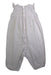 A White Sleeveless Jumpsuits from Bonton in size 12-18M for girl. (Back View)