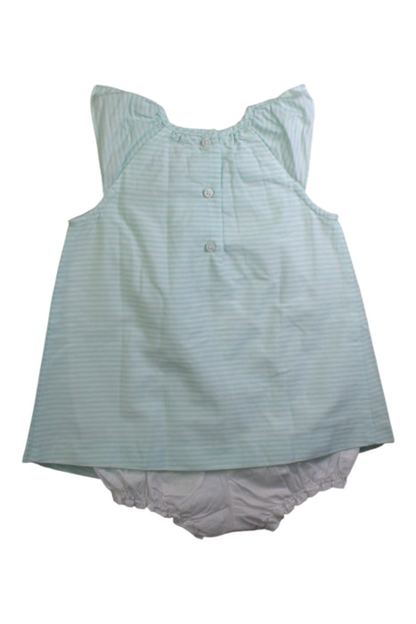 A White Sleeveless Bodysuits from Janie & Jack in size 18-24M for girl. (Back View)