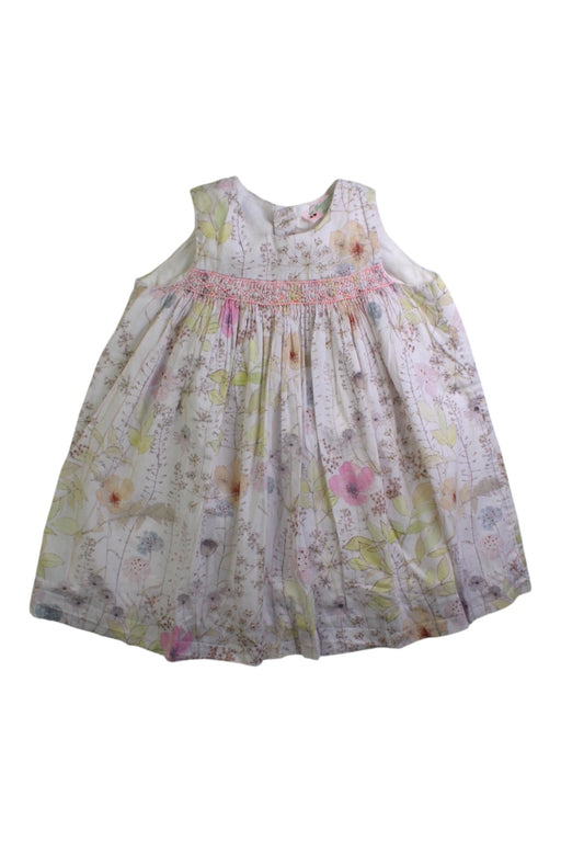 A Multicolour Sleeveless Dresses from Bonpoint in size 2T for girl. (Front View)