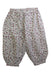 A White Casual Pants from Bonton in size 12-18M for girl. (Front View)