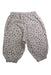A White Casual Pants from Bonton in size 12-18M for girl. (Back View)