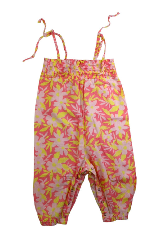 A Pink Sleeveless Jumpsuits from Bonton in size 12-18M for girl. (Front View)