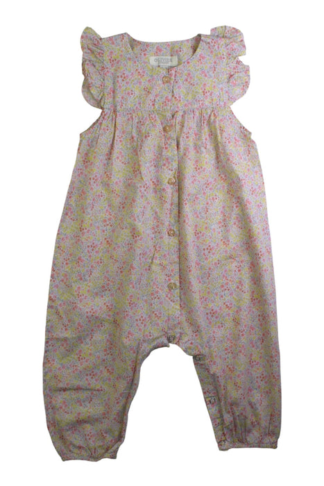 A Multicolour Sleeveless Rompers from Olivier London in size 2T for girl. (Front View)