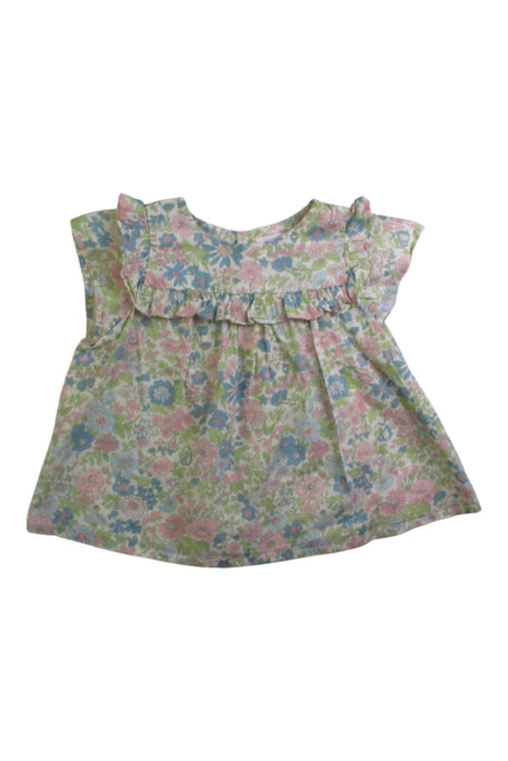 A Multicolour Sleeveless Tops from Bonpoint in size 12-18M for girl. (Front View)