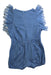 A Blue Sleeveless Rompers from Chloe in size 12-18M for girl. (Back View)