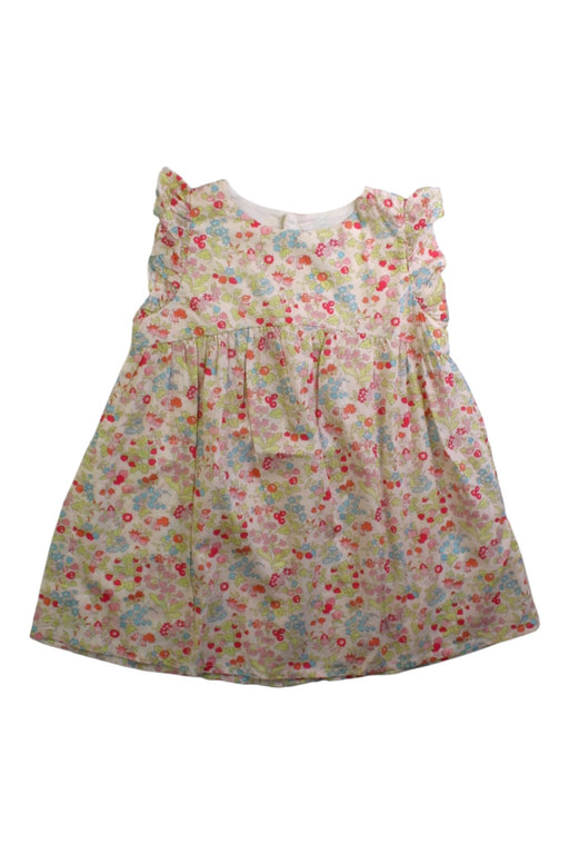 A Multicolour Sleeveless Rompers from Bonton in size 12Y for girl. (Front View)