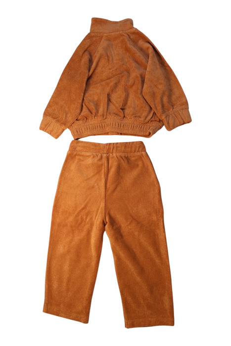 A Brown Pants Sets from Mini Rodini in size 12-18M for girl. (Back View)
