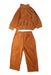A Brown Pants Sets from Mini Rodini in size 12-18M for girl. (Back View)