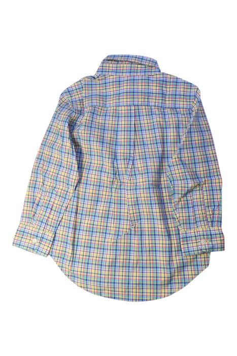 A Blue Long Sleeve Shirts from Ralph Lauren in size 3T for boy. (Back View)
