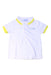A White Short Sleeve Polos from Jacadi in size 2T for boy. (Front View)