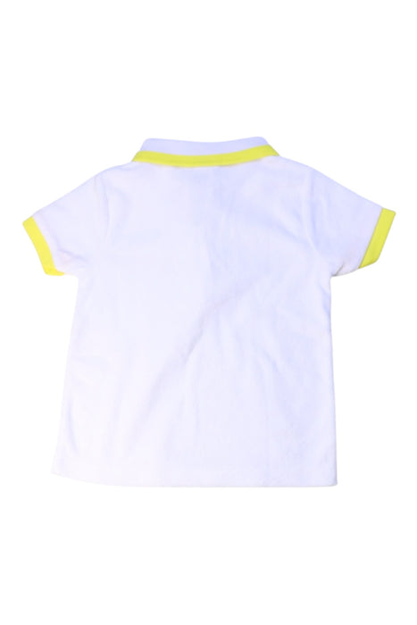 A White Short Sleeve Polos from Jacadi in size 2T for boy. (Back View)