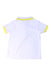 A White Short Sleeve Polos from Jacadi in size 2T for boy. (Back View)