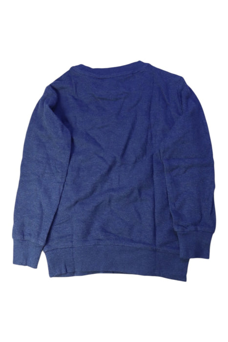 A Blue Crewneck Sweatshirts from Polo Ralph Lauren in size 4T for boy. (Back View)