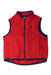 A Red Outerwear Vests from Polo Ralph Lauren in size 12-18M for boy. (Front View)