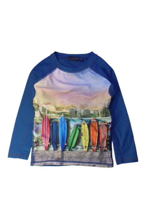 A Multicolour Rash Guards from Molo in size 2T for neutral. (Front View)