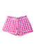 A Pink Shorts from Milly Minis in size 5T for girl. (Front View)