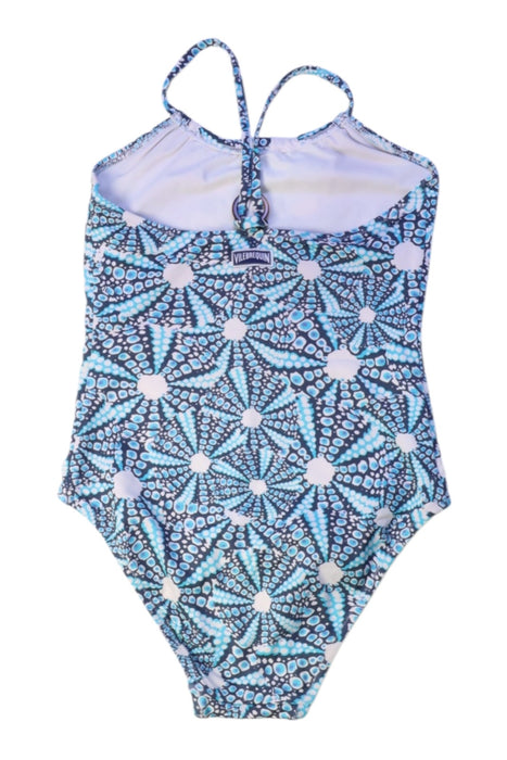A Blue Swimsuits from Vilebrequin in size 6T for girl. (Back View)