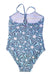 A Blue Swimsuits from Vilebrequin in size 6T for girl. (Back View)