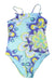 A Blue Swimsuits from Vilebrequin in size 8Y for girl. (Front View)
