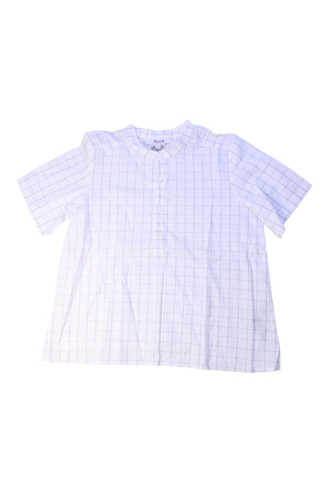 A White Short Sleeve Shirts from Bonpoint in size 10Y for boy. (Front View)