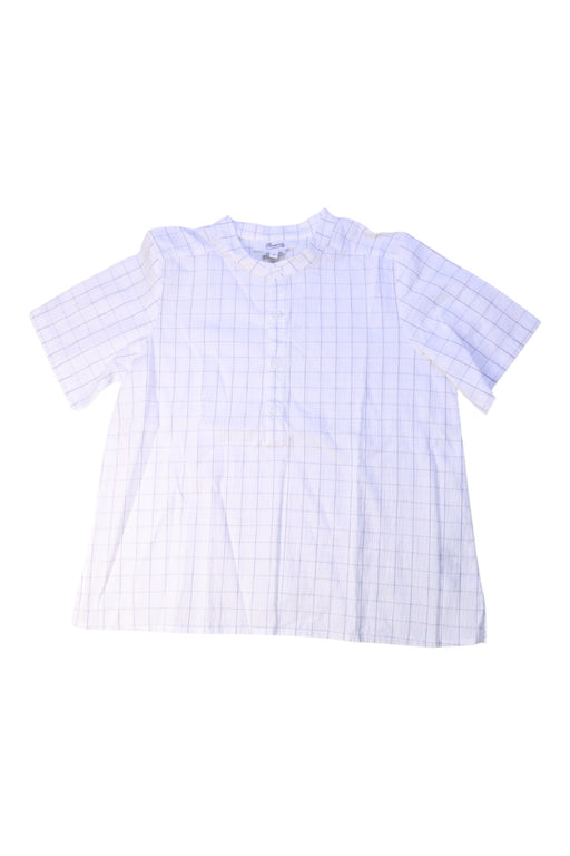 A White Short Sleeve Shirts from Bonpoint in size 10Y for boy. (Front View)