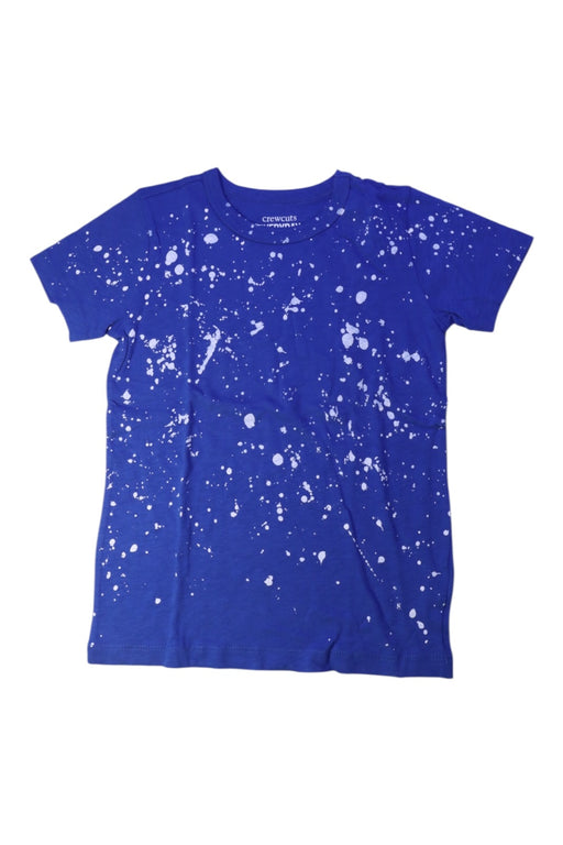 A Blue Short Sleeve T Shirts from Crewcuts in size 6T for boy. (Front View)