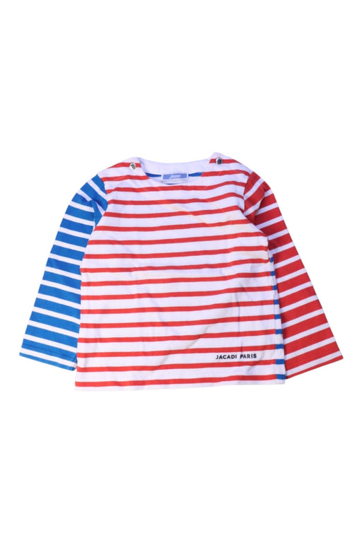 A Red Long Sleeve Tops from Jacadi in size 2T for boy. (Front View)