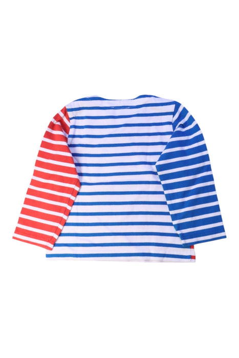 A Red Long Sleeve Tops from Jacadi in size 2T for boy. (Back View)