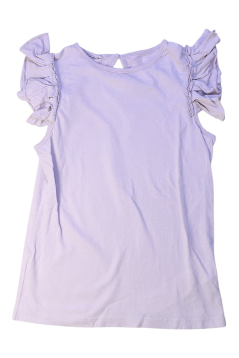 A Purple Sleeveless Tops from Stella McCartney in size 6T for girl. (Front View)