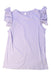 A Purple Sleeveless Tops from Stella McCartney in size 6T for girl. (Front View)