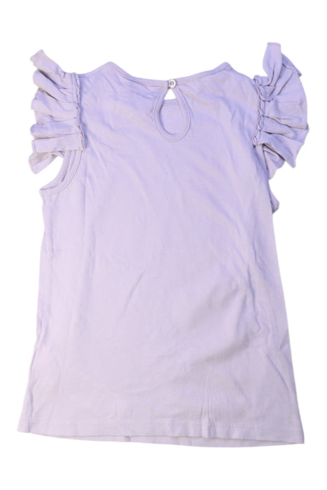 A Purple Sleeveless Tops from Stella McCartney in size 6T for girl. (Back View)