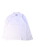 A White Long Sleeve Polos from Crewcuts in size 6T for boy. (Front View)