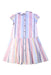 A Multicolour Short Sleeve Dresses from Velveteen in size 6T for girl. (Back View)