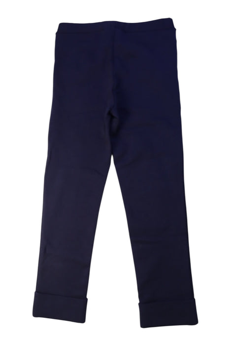 A Navy Casual Pants from Jacadi in size 8Y for girl. (Back View)
