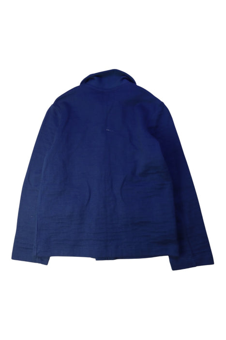 A Navy Lightweight Jackets from Petit Bateau in size 8Y for boy. (Back View)