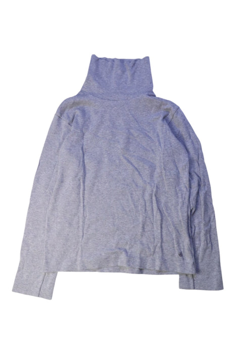 A Grey Long Sleeve Tops from Petit Bateau in size 8Y for girl. (Front View)