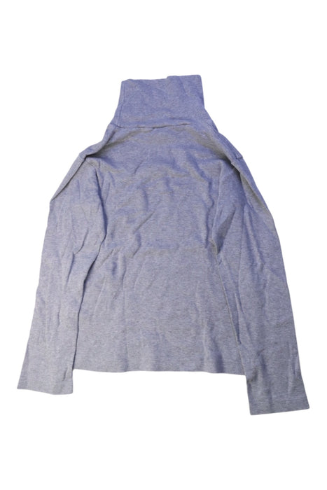 A Grey Long Sleeve Tops from Petit Bateau in size 8Y for girl. (Back View)